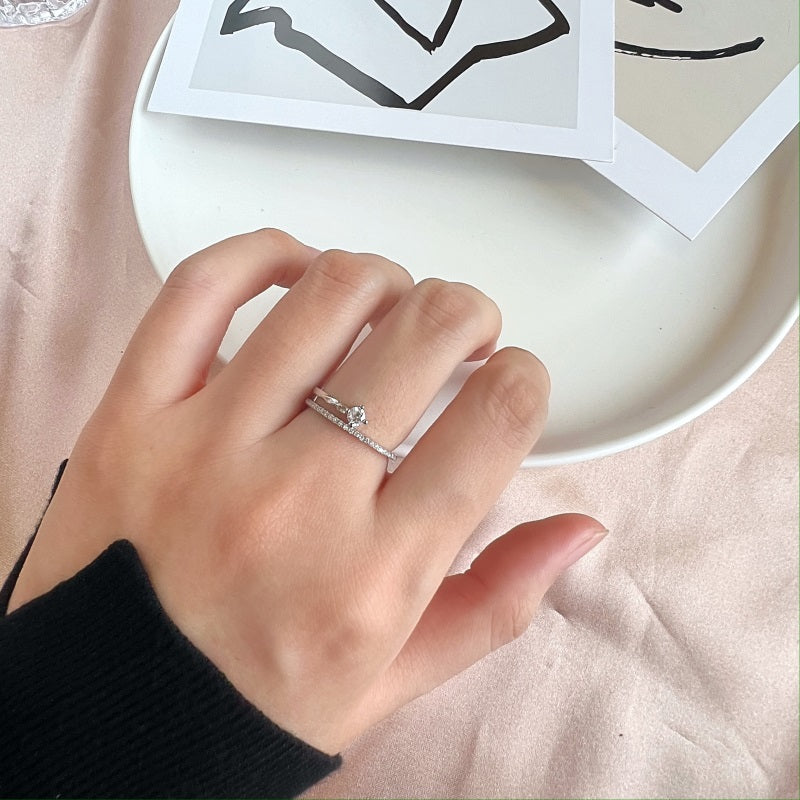 Spiral Solitaire Ring