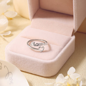 925 Sterling Silver Mama Adjustable Ring