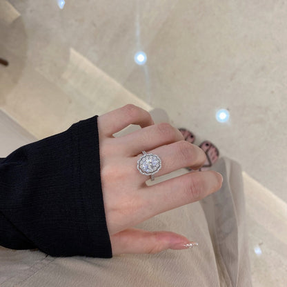 Oval Vintage CZ Ring