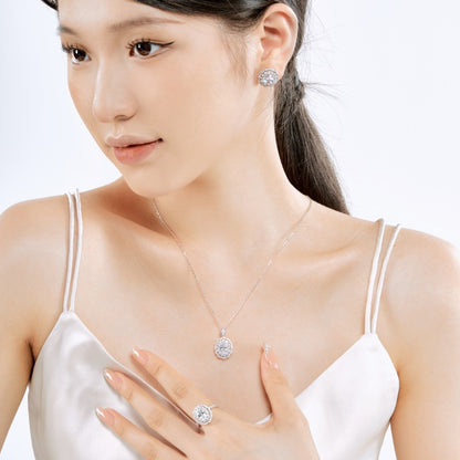 Oval Vintage CZ Ring