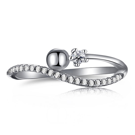 CZ Wave Ring