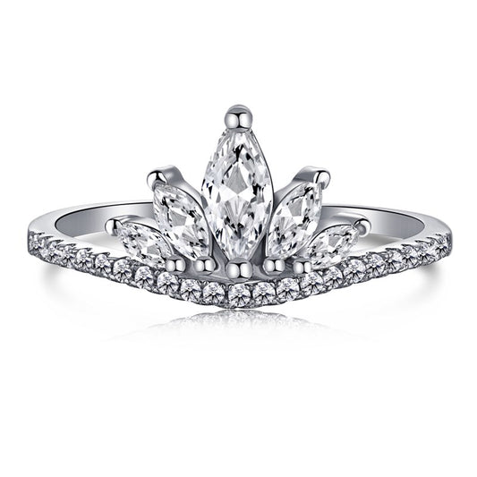 CZ Crown Ring