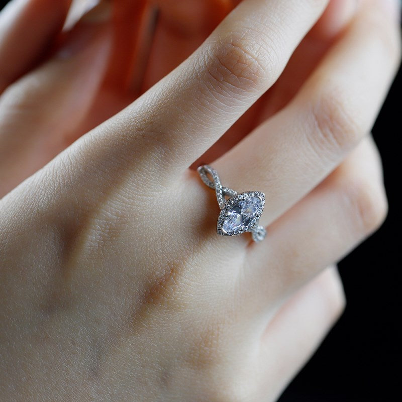 CZ Marquise Ring