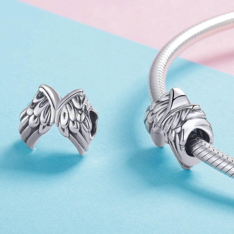 Guardian Angel Wings Bead Charms