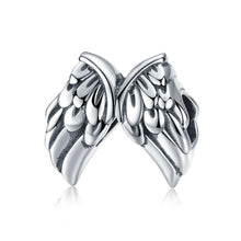 Load image into Gallery viewer, 925 Sterling Silver Guardian Angel Wings Bead Charms