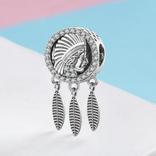 Load image into Gallery viewer, 925 STERLING SILVER CHARM BEADS DIY JEWELRY PENDANTS