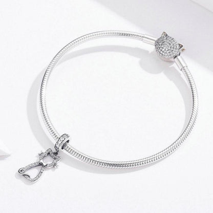 Oh My Cat CZ Dangle Charm