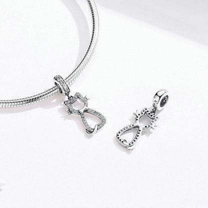 Oh My Cat CZ Dangle Charm
