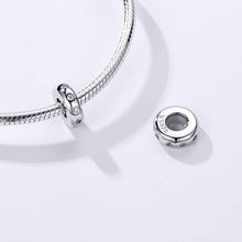 Load image into Gallery viewer, 925 Sterling Silver CZ Spacer/Stopper