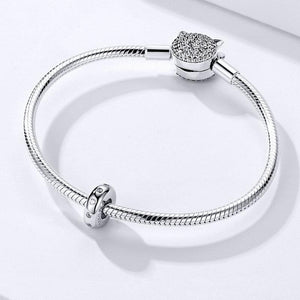 925 Sterling Silver CZ Spacer/Stopper
