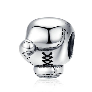 925 STERLING SILVER Boxing Glove Charm