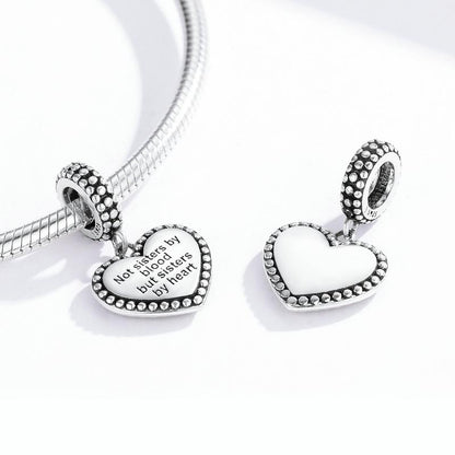 Sisters by Heart Dangle Charm