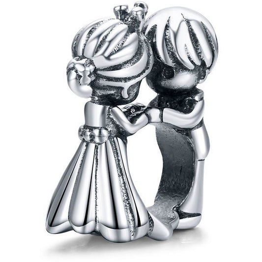 Wedding Dance Couple Bead Charm