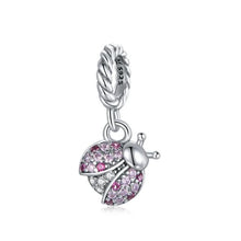 Load image into Gallery viewer, 925 Sterling Silver Ladybug Pandora ME Dangle Charm