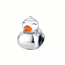 Load image into Gallery viewer, 925 Sterling Silver Duck Bead Charm