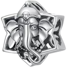 Load image into Gallery viewer, 925 Sterling Silver Elephant God Bead Charm