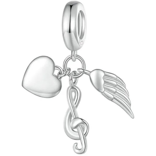 for the love of Music Dangle Charm