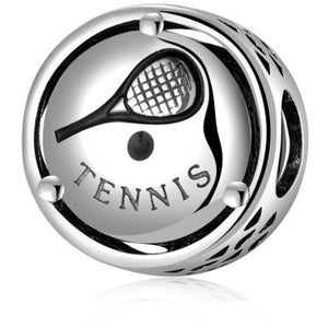 925 Sterling Silver Tennis Bead Charm