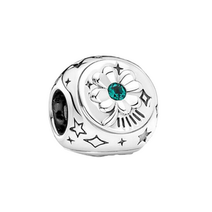 925 Sterling Silver Lucky Trio Bead Charm