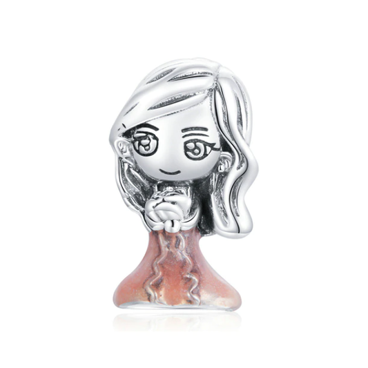 Romantic Wedding Bride Bead Charm