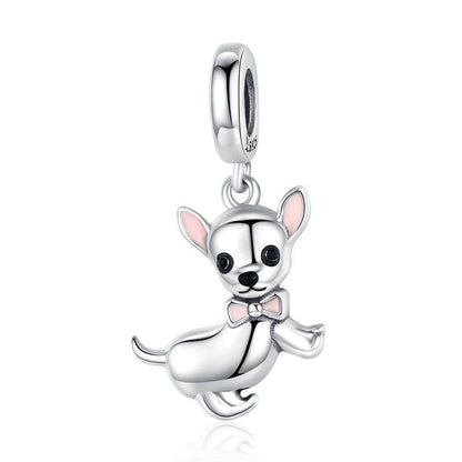 Cute Chihuahua Dog Dangle Charm