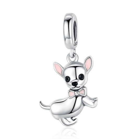 Cute Chihuahua Dog Dangle Charm
