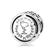 925 Sterling Silver Pharmacy Bead Charm