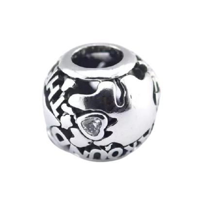 All Around the World Bead Openwork Charm