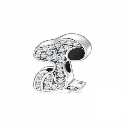Little SNOOPY Dog Bead Charm