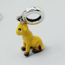 Load image into Gallery viewer, 925 Sterling Silver Lion King SIMBA Enamel Dangle Charm