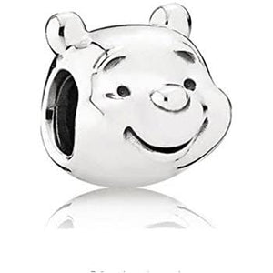 925 Sterling Silver Winnie the Pooh Bead Charm