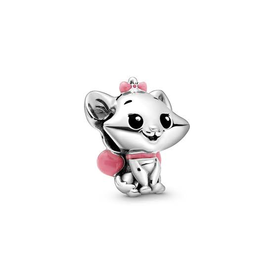 925 Sterling Silver Disney Babies Series ARISTOCATS MARIE Bead Charm