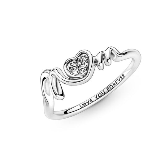 Mom Heart Ring