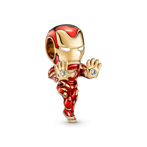 925 Sterling Silver Ironman Bead Charm