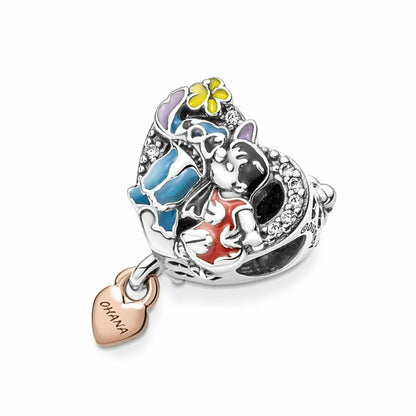 Ohana Lilo & Stitch Charm