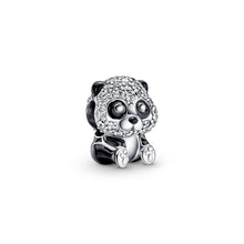 Load image into Gallery viewer, 925 Sterling Silver Cute Panda Bead Charm