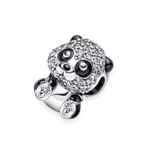 Load image into Gallery viewer, 925 Sterling Silver Cute Panda Bead Charm