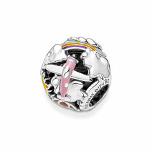 Load image into Gallery viewer, 925 Sterling Silver Fly Away With Me and Travel Bead Charm