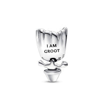 Load image into Gallery viewer, 925 Sterling Silver &quot;Groot&quot; Tree Stump Bead Charm