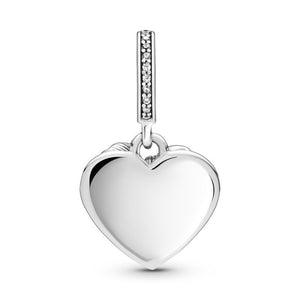 925 Sterling Silver The Gift of Love Christmas Dangle Charm