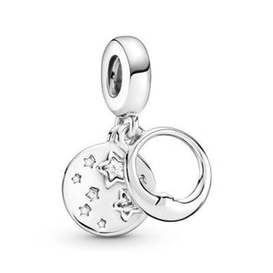 925 Sterling Silver You are my universe Dangle Charm