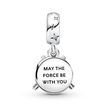 Load image into Gallery viewer, 925 Sterling Silver Star Wars Lightsaber Dangle Charm