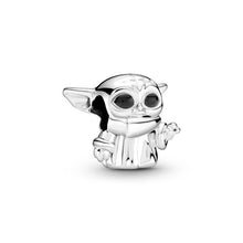 Load image into Gallery viewer, 925 Sterling Silver Baby Yoda Bead Charm