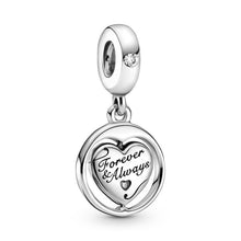 Load image into Gallery viewer, 925 Sterling Silver Soulmates Dangle Charm