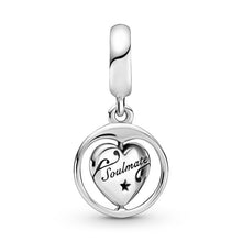 Load image into Gallery viewer, 925 Sterling Silver Soulmates Dangle Charm