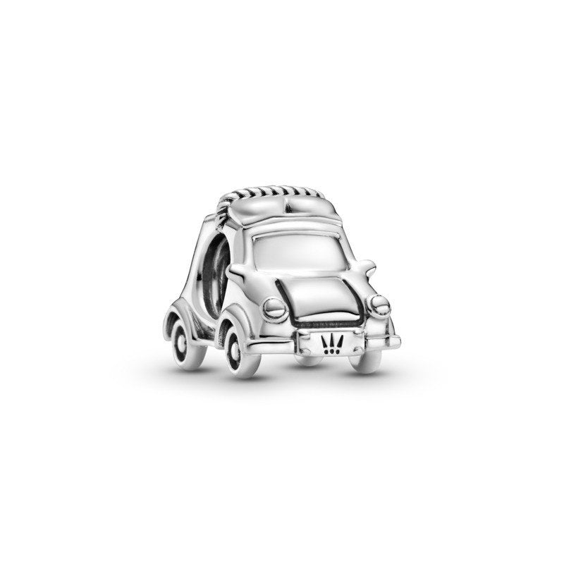 925 Sterling Silver Electric Car Bead Charm