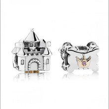 Load image into Gallery viewer, 925 Sterling Silver Castle Bead Charm
