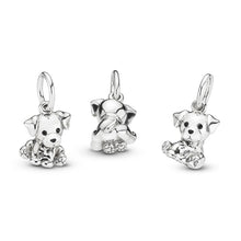 Load image into Gallery viewer, 925 Sterling Silver Labrador Puppy Dangle Charm