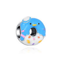 Sailor Penguin Donut Bead Charm