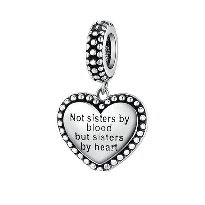 Sisters by Heart Dangle Charm